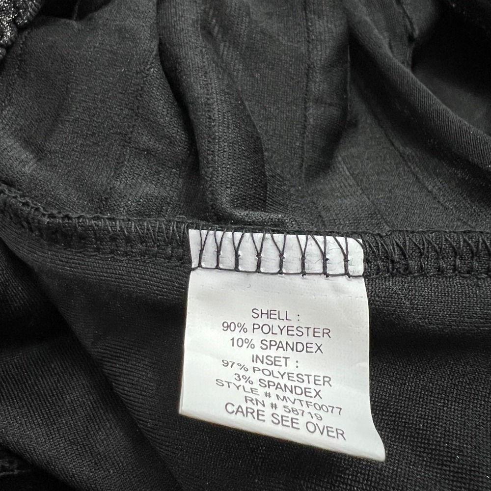 Notations Black Velvet Jacket Silver‎ Ruffle Tank Twinset Women's Size Small - Picture 7 of 8